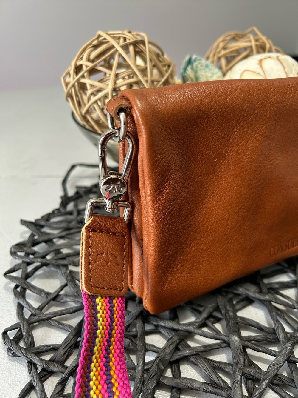Consuela Brandy Uptown Leather Crossbody - Picture 8 of 10